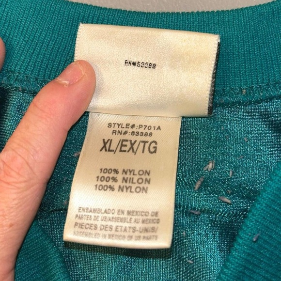 Vintage 90s Puma DAN MARINO #13 NFL MIAMI DOLPHINS Mens XL Home Jersey - Picture 7 of 8